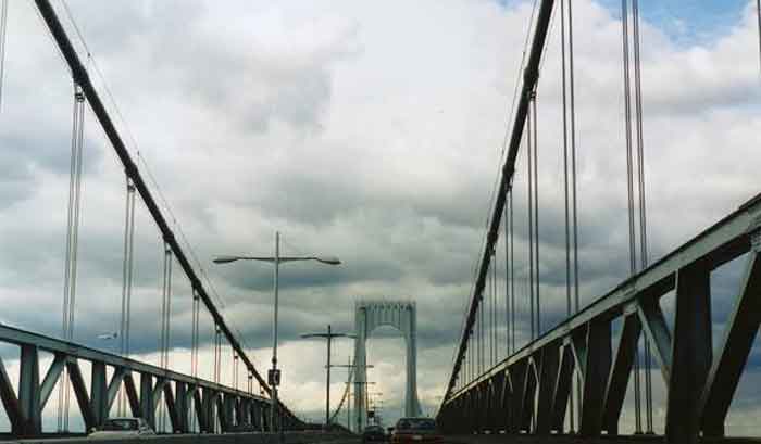 Bronx-Whitestone Bridge Midspan Northbound Image 1