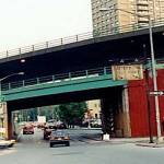 BQE I-278 Overpass at Cadman Plaza Downtown Brooklyn