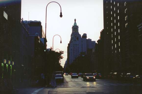 14th Street Loop Poles from 1st Avenue