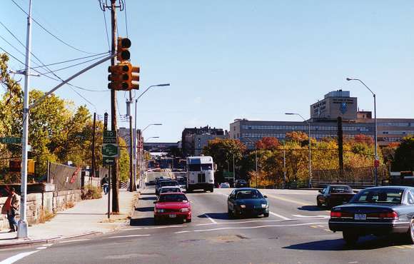 East on 233rd St towards Bronx Blvd.