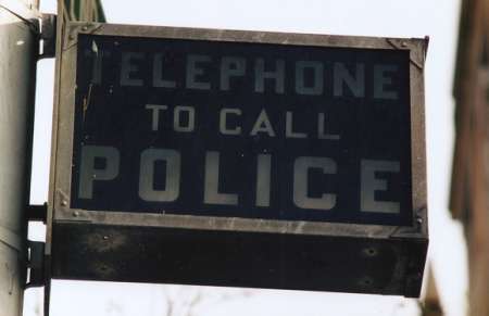 Police Telephone Signbox