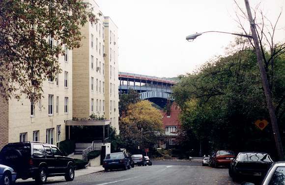 Independence Ave south of Kappock