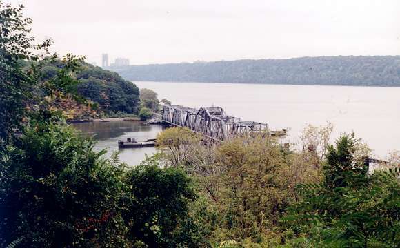 View of Spuyten Duyvil from Half Moon Park