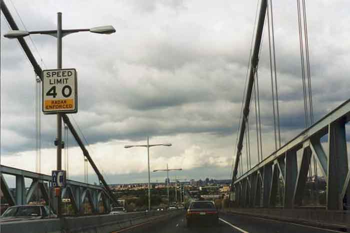 Bronx-Whitestone Bridge Bronx End Northbound Image 0