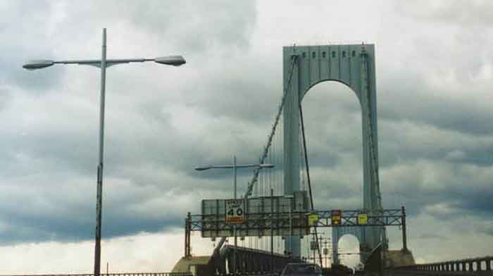Bronx-Whitestone Bridge Midspan Northbound Image 0