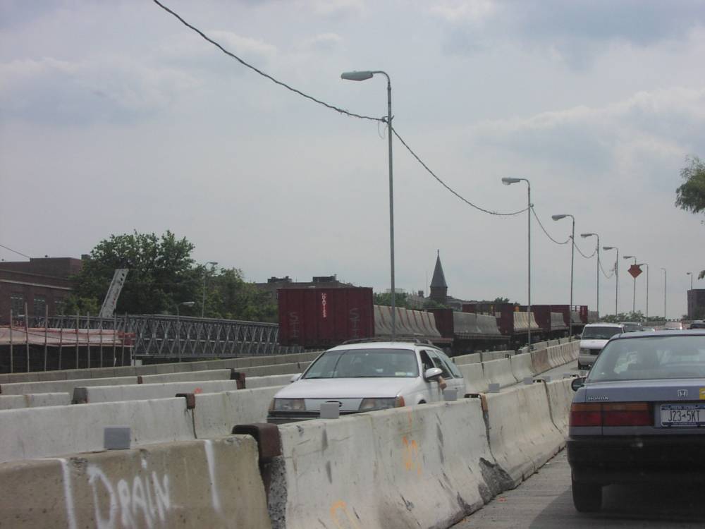 BQE Exit to Williamsburg Bridge August 2001 Image 3