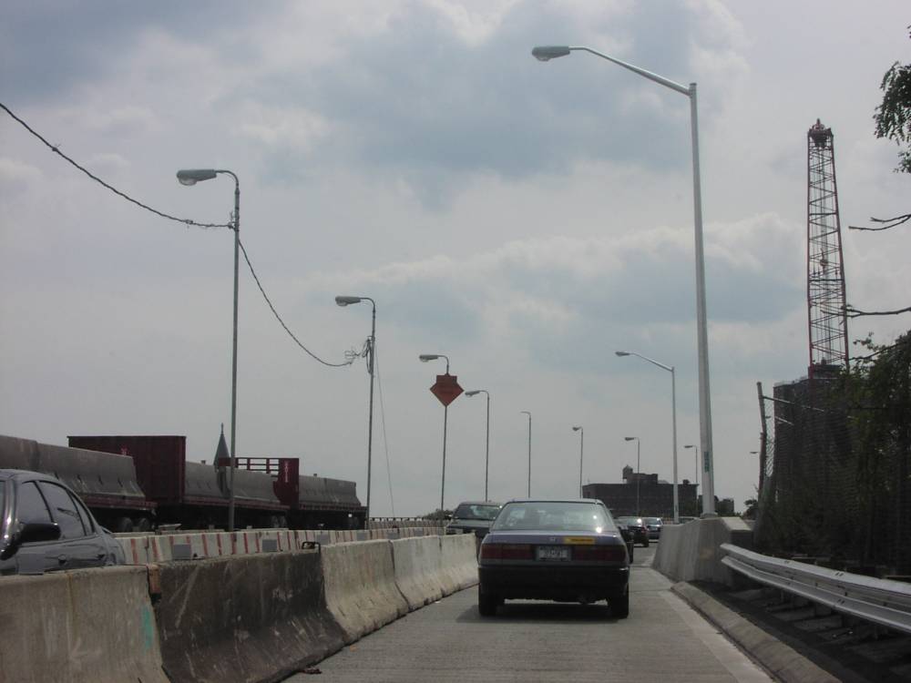 BQE Exit to Williamsburg Bridge August 2001 Image 4