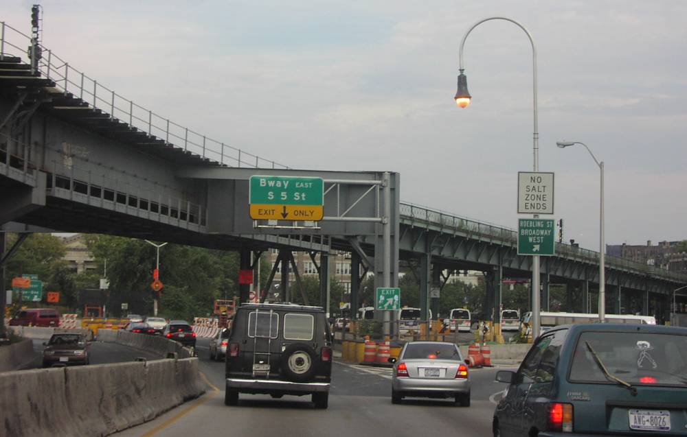 Brooklyn Queens Expressway Ramp From Williamsburg Bridge Image 0