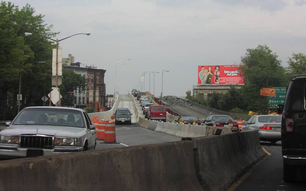 Brooklyn Queens Expressway Ramp From Williamsburg Bridge Image 1