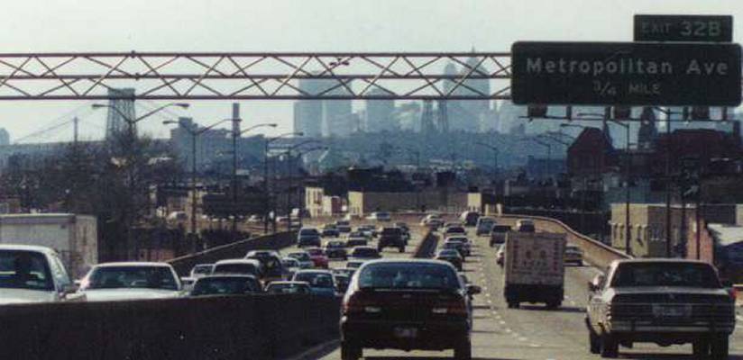 BQE I-278 Meeker-Morgan Avenues Exit 34 Greenpoint Brooklyn Image 1