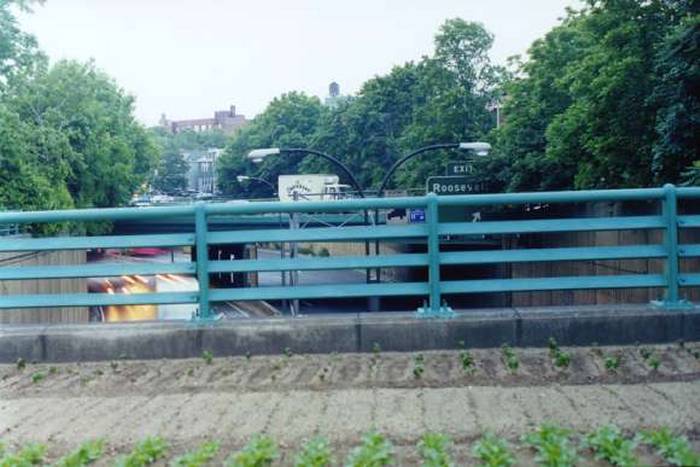 Brooklyn-Queens Expressway at 69th Street Overpass Woodside Image 1