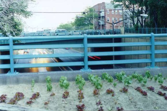 Brooklyn-Queens Expressway at 69th Street Overpass Woodside Image 0