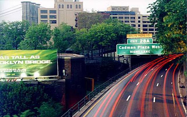 Brooklyn Queens Expressway by Brooklyn Heights Promenade Image 1