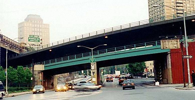 BQE I-278 Overpass at Cadman Plaza Downtown Brooklyn Image 0