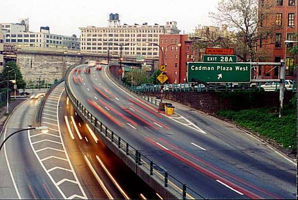 BQE I-278 Interstate at Cadman Plaza Downtown Brooklyn Image 0