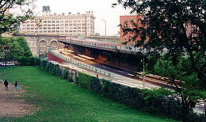 BQE I-278 Interstate at Cadman Plaza Downtown Brooklyn Image 1