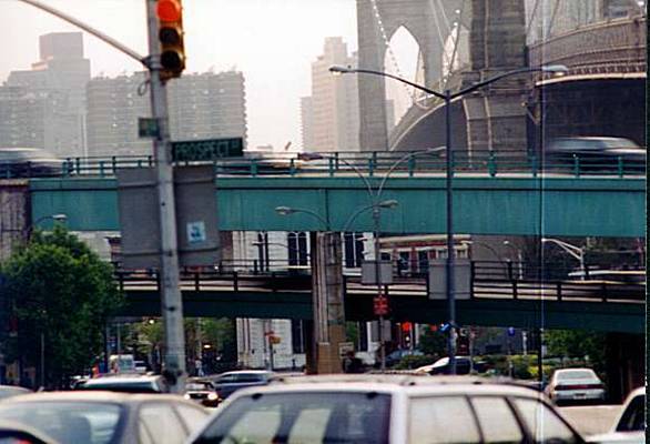 BQE I-278 Overpass at Cadman Plaza Downtown Brooklyn Image 1