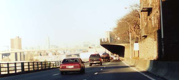 Brooklyn-Queens Expressway Brooklyn Heights Cantelever North Image 3