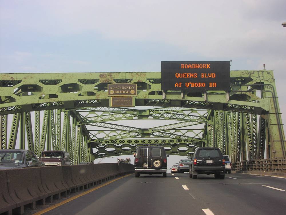 Brooklyn-Queens Expressway North Old Kosciuszko Bridge 2001 Image 4