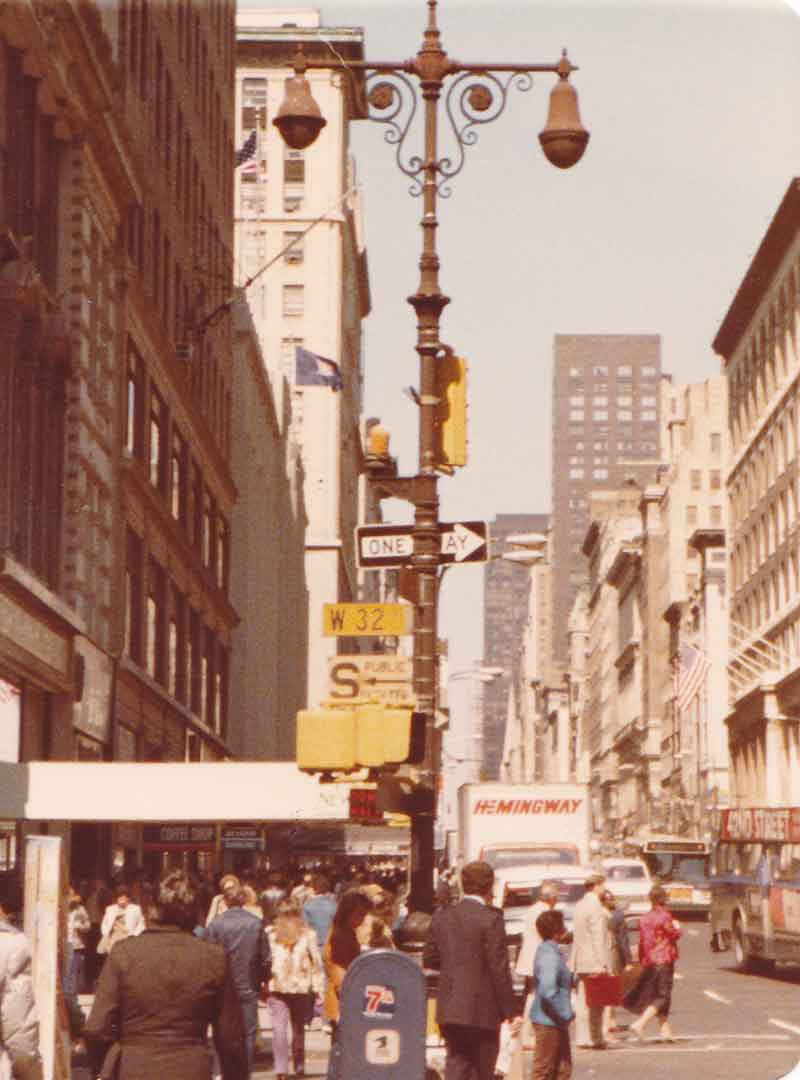 Cast Iron Twin Lamp Lampposts 5th Avenue Midtown Image 3