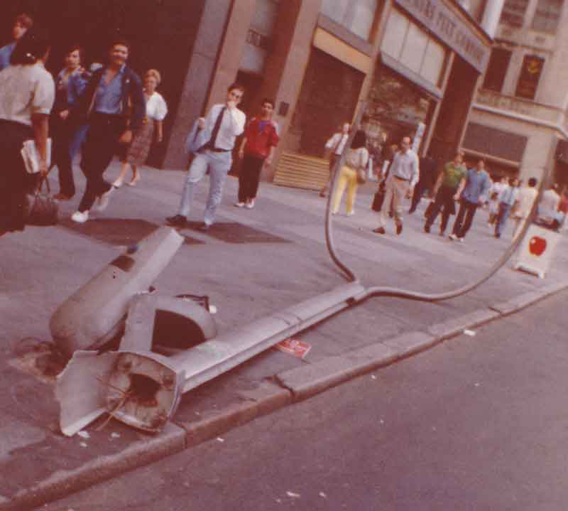 Donald Deskey Lamppost Roadkill 5th Avenue 42nd Street Image 0
