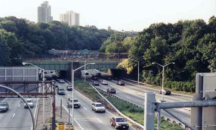 Grand Central Parkway Looking West from Union Turnpike Image 0