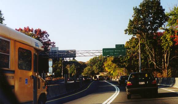 Jackie Robinson Parkway Cypress Hills Cemetery Bend West Image 1