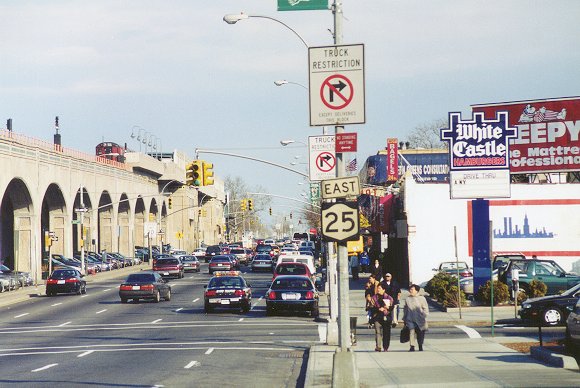 Queens Boulevard at 43rd Street in Sunnyside New York Image 2