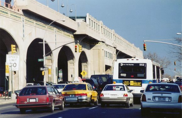 Queens Boulevard 44th to 45th Street Sunnyside New York Image 1