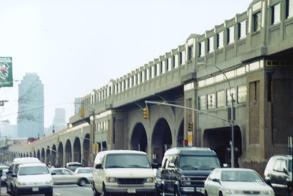 eastbound side closeup