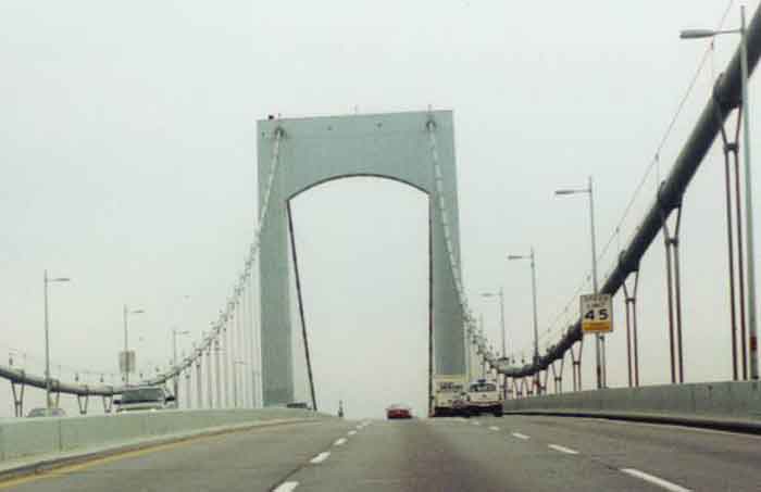 Throgs Neck Bridge at Midspan Southbound Image 1