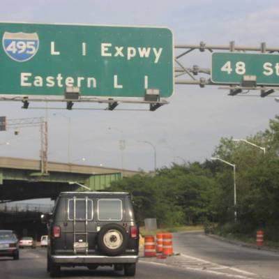Long Island Expressway Entrance Ramp from BQE Exit 35