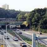 Grand Central Parkway Looking West from Union Turnpike
