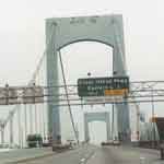 Throgs Neck Bridge Approaching Midspan Southbound